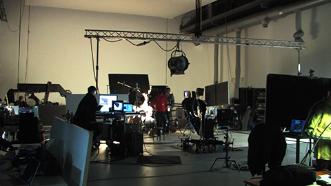 Making of Golden Arcs – Shot at the Amsterdam Studios of Caramel Pictures